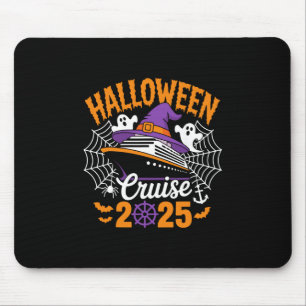 Tapis De Souris Croisière Rétro Halloween 2025 Famille Halloween C