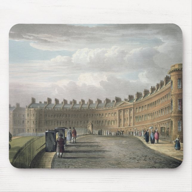 Tapis De Souris Croissant de Lansdown, Bath, 1820 (Devant)