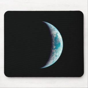 Tapis De Souris croissant planète terre science espace univers gee