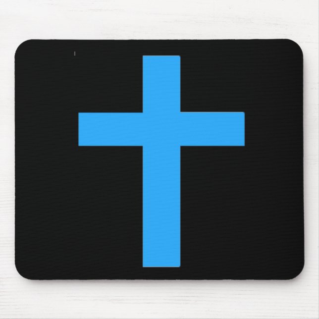 Tapis De Souris Croix Bleue  (Devant)