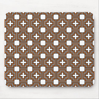 Tapis De Souris Croix & Carré Orange - Mousepad