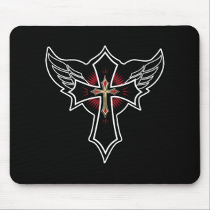 Tapis De Souris Croix chrétienne