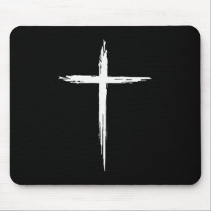 Tapis De Souris Croix chrétienne Chrétiens Hommes Femmes Jésus-Chr