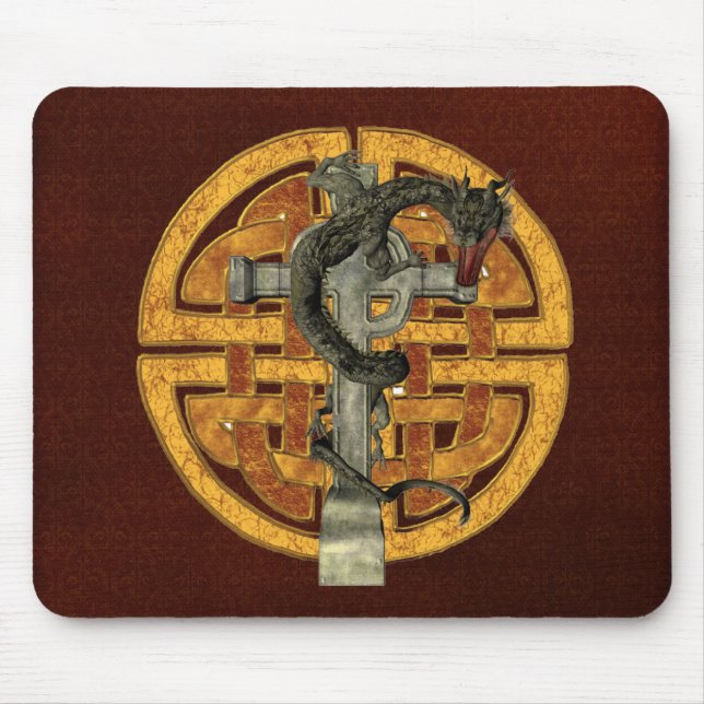 Tapis De Souris Croix de dragon (Devant)