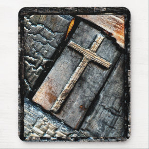 Tapis De Souris Croix de la protection