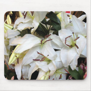 Tapis De Souris Croix et scènes de dimanche de Pâques et de paum