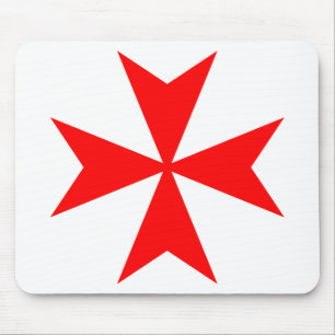 Tapis De Souris Croix maltaise