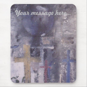 Tapis De Souris Croix personnalisées Mousepad