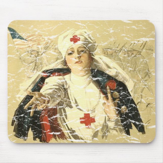 Tapis De Souris Croix Rouge (Devant)