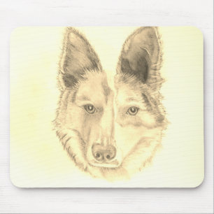 Tapis De Souris Croquis de chien