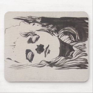 Tapis De Souris Croquis d'une femme de "Ver Sacrum" (Moser)