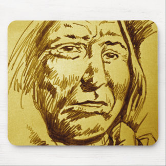 Tapis De Souris Croquis en chef indien