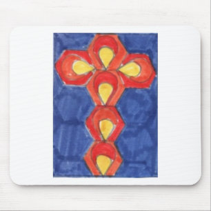 Tapis De Souris Cross Motif Mousepad