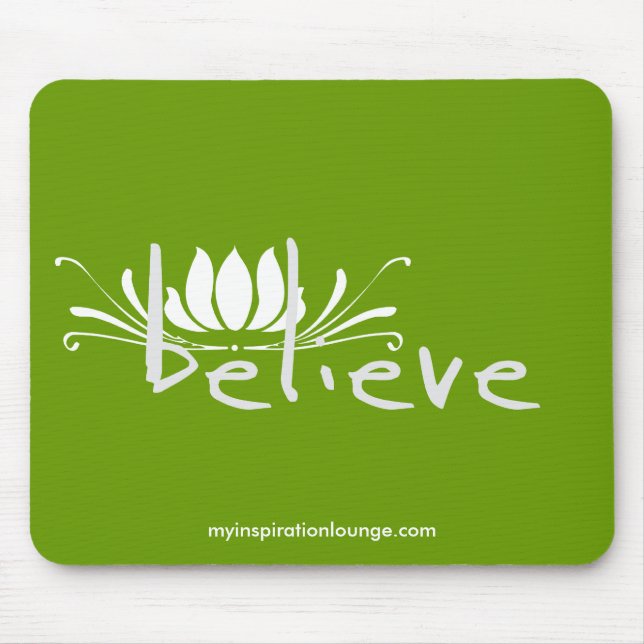Tapis De Souris Croyez Mousepad (Devant)