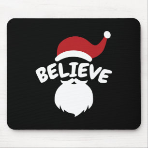 Tapis De Souris Croyez Père Noël Cute Christmas
