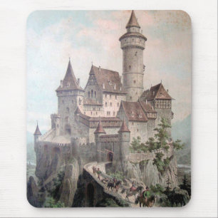 Tapis De Souris Cru - beau vieux château