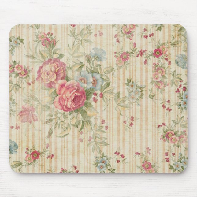 Tapis De Souris Cru floral (Devant)