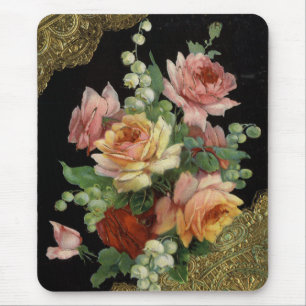 Tapis De Souris Cru floral