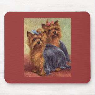 Tapis De Souris Cru Mousepad de Yorkshire Terrier