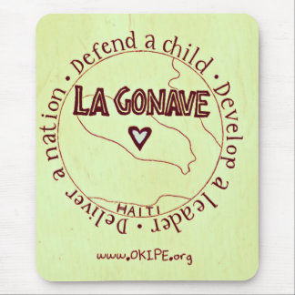 TAPIS DE SOURIS CRU VERT OKIPE MOUSEPAD