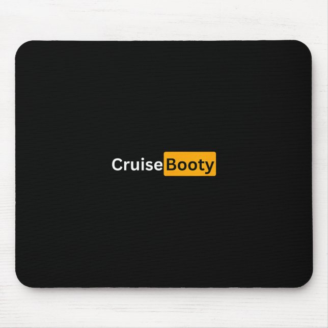 Tapis De Souris Cruise Booty - Y Cruising Bon Voyage Gifts  (Devant)