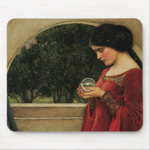 Tapis De Souris Crystal Ball Woman Waterhouse Peinture