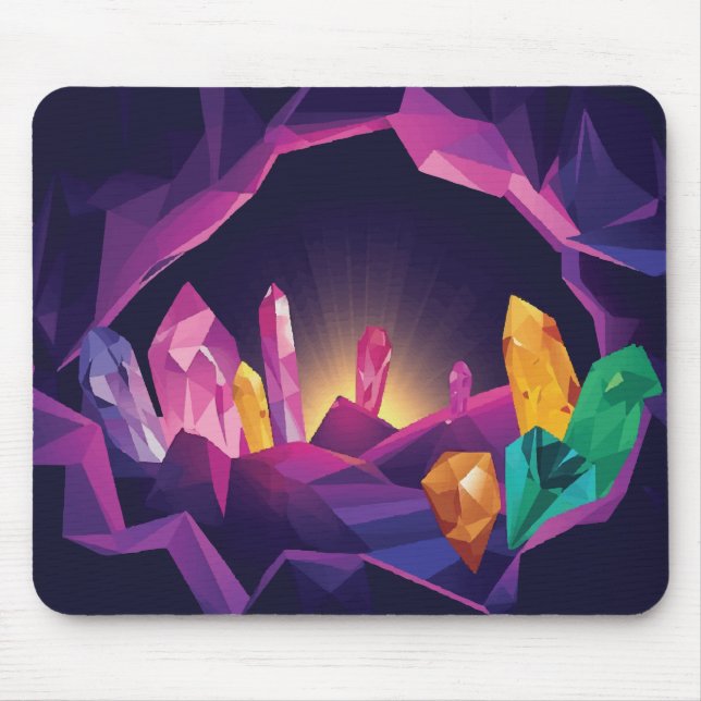 Tapis de souris Crystal Cave (Devant)
