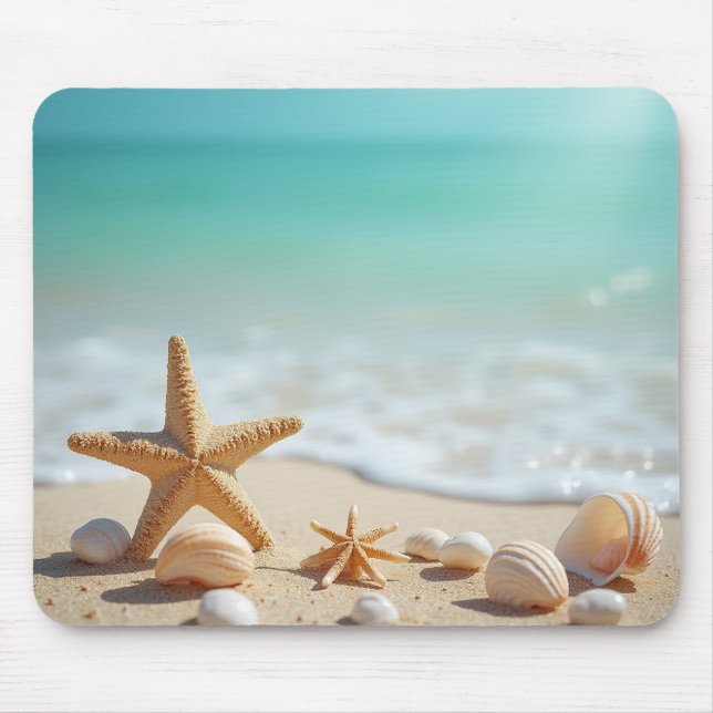 Tapis De Souris Crystal Clear Beach View Mouse Pad v0.2 (Devant)