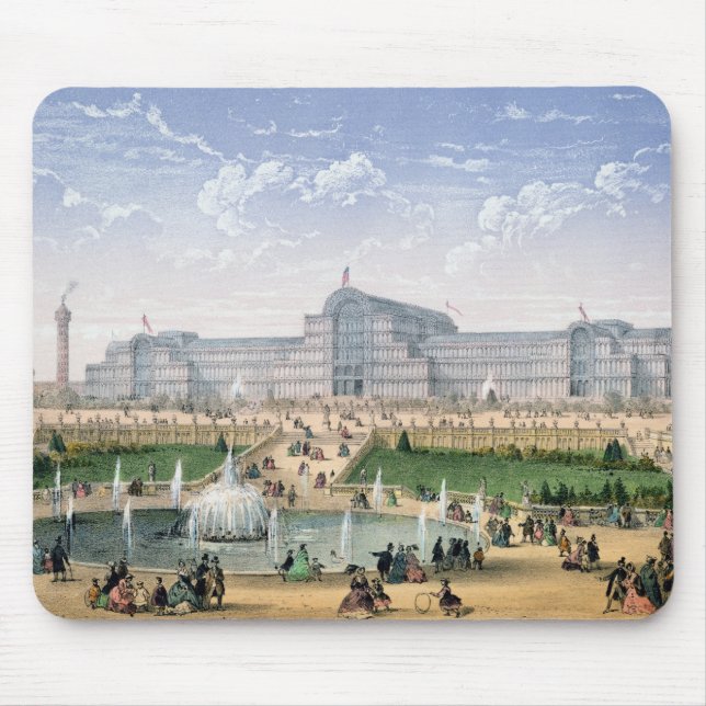 Tapis De Souris Crystal Palace, Sydenham, c.1862 (litho de (Devant)