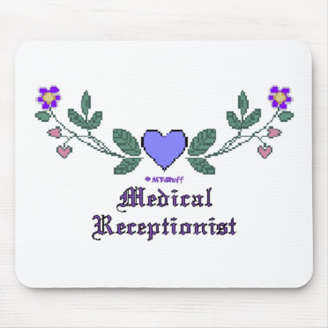 Tapis De Souris CS Médicale de réceptionniste (Devant)