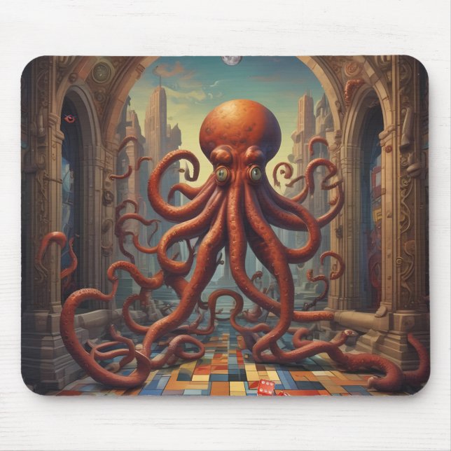 Tapis De Souris Cthulhu Paradise perdu (Devant)