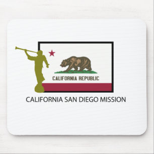 TAPIS DE SOURIS CTR DE LA MISSION LDS DE LA CALIFORNIE SAN DIEGO
