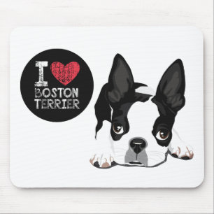 Tapis De Souris Cube Boston Terrier Maman Puppy Funny Dog Lover