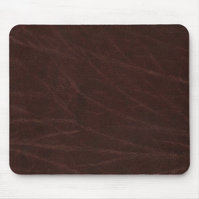 Tapis De Souris Cuir Brown foncé (Devant)