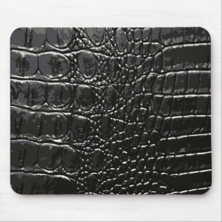 TAPIS DE SOURIS CUIR CROCODILE