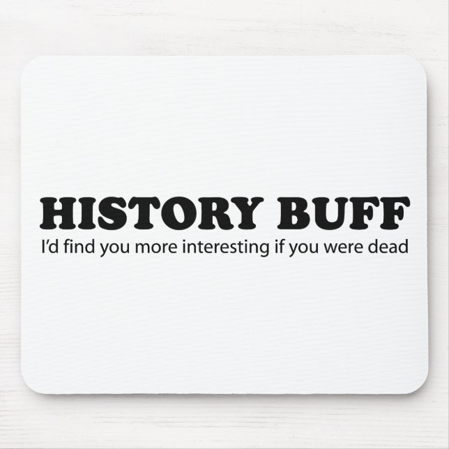 Tapis De Souris Cuir épais d'histoire (Devant)