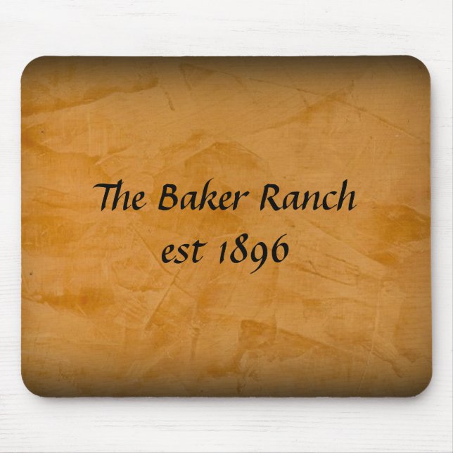 Tapis De Souris Cuir tanné (Devant)