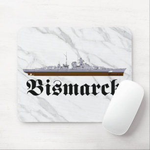 Tapis de souris cuirassé Bismarck
