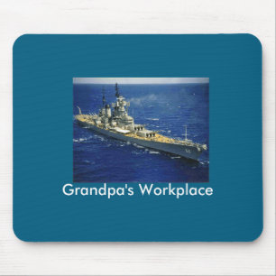 Tapis De Souris Cuirassé USS New Jersey
