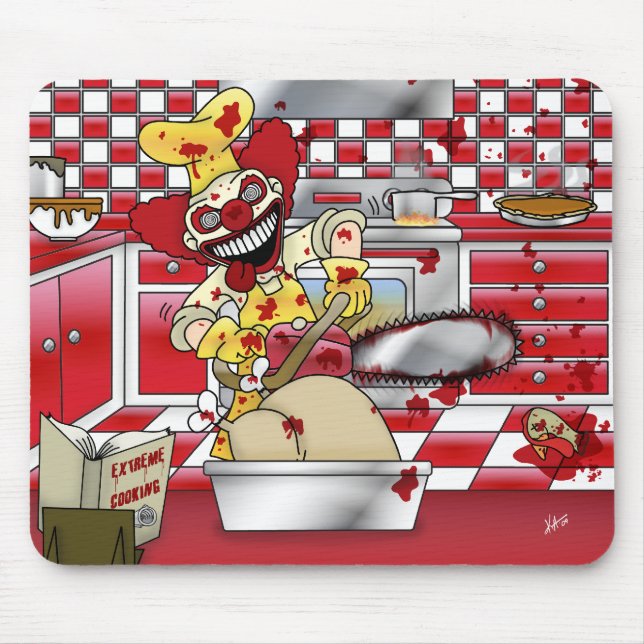 Tapis De Souris Cuisine extrême Mousepad (Devant)