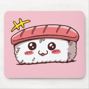 Tapis De Souris Cuisine japonaise sushi kawaii