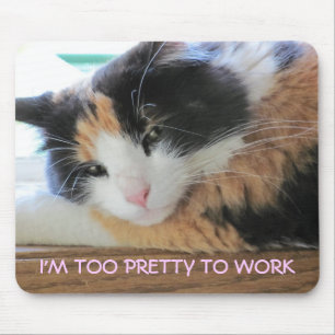 TAPIS DE SOURIS CUISINE TROP JOLIE POUR TRAVAILLER