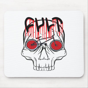 Tapis De Souris Cult Bmx Halloween Costume Cadeau Pour Femmes Fill