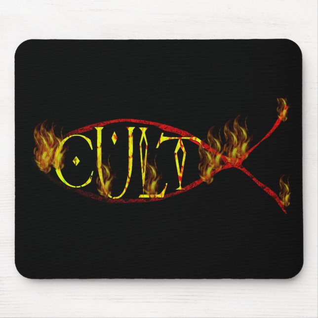 Tapis De Souris Culte de poissons (Devant)