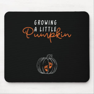 Tapis De Souris Cultiver une petite citrouille automne Action de g