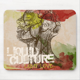 Tapis de souris Culture Liquide Bande Lumière Amou
