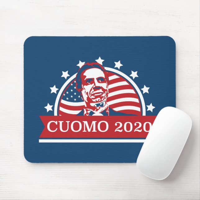 Tapis De Souris Cuomo 2020 | Vote pour le président (Avec souris)