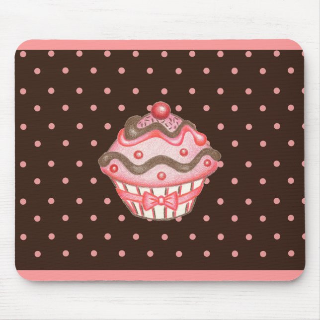Tapis De Souris Cupcake Mousepad (Devant)