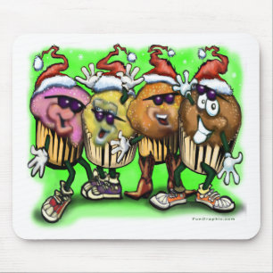 Tapis De Souris CupCake Noël