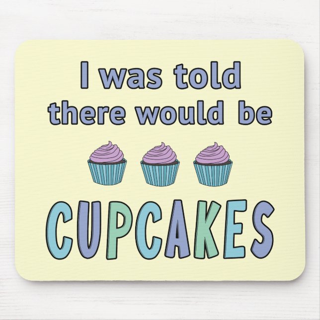 Tapis De Souris Cupcakes (Devant)